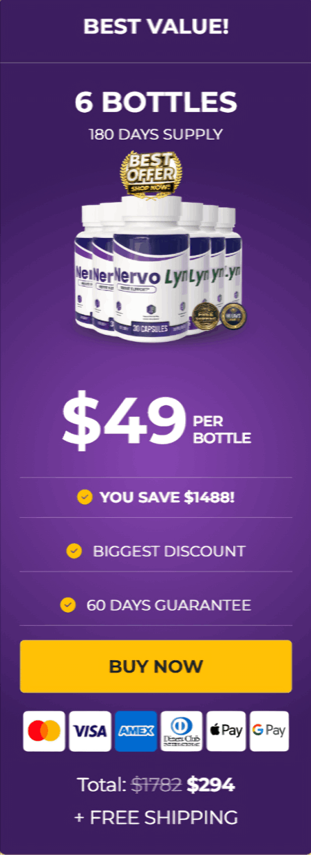 NervoLyn price 6 bottle